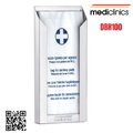 Hộp đựng túi vệ sinh làm bằng thép Mediclinics DBH100