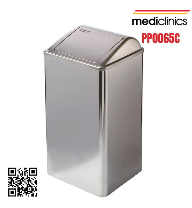 Thùng đựng rác có nắp đậy Mediclinics PP0065C
