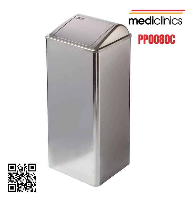 Thùng đựng rác có nắp đậy Mediclinics PP0080C