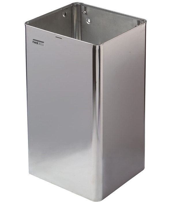Thùng đựng rác không có nắp đậy 65L Mediclinics PP1065C
