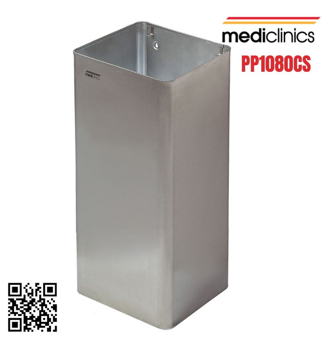 Thùng đựng rác không có nắp đậy 80L Mediclinics PP1080CS