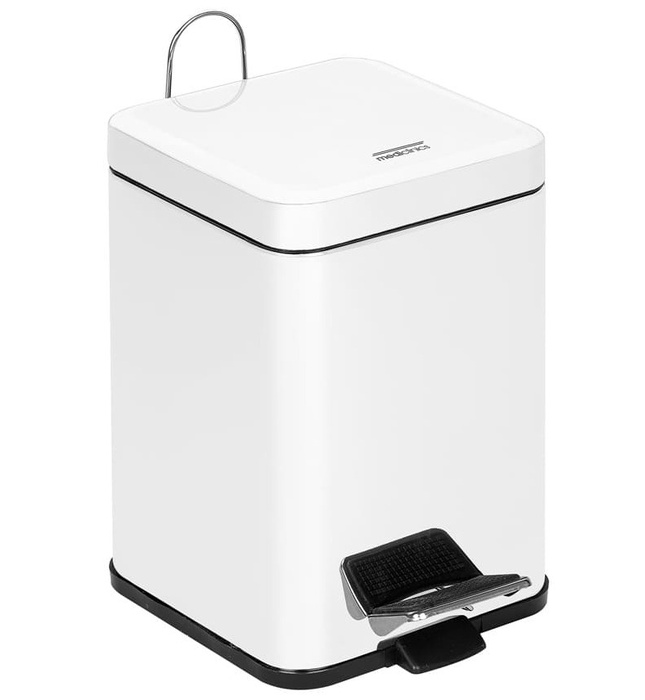 Thùng đựng rác vuông 12L Mediclinics PP1214