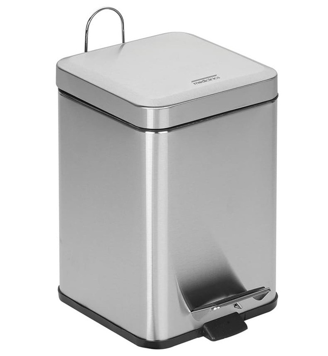 Thùng đựng rác vuông 12L Mediclinics PP1214CS