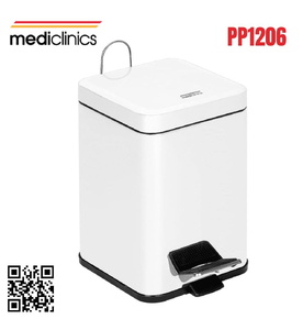 Thùng đựng rác vuông 6L Mediclinics PP1206