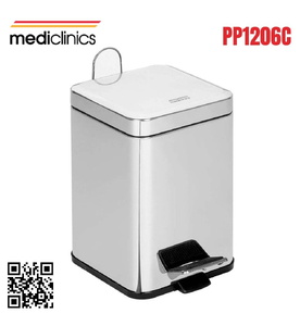 Thùng đựng rác vuông 6L Mediclinics PP1206CS