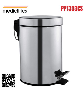 Thùng đựng rác thân tròn 3L Mediclinics PP1303CS
