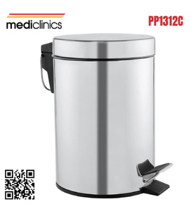 Thùng đựng rác thân tròn 12L Mediclinics PP1312C