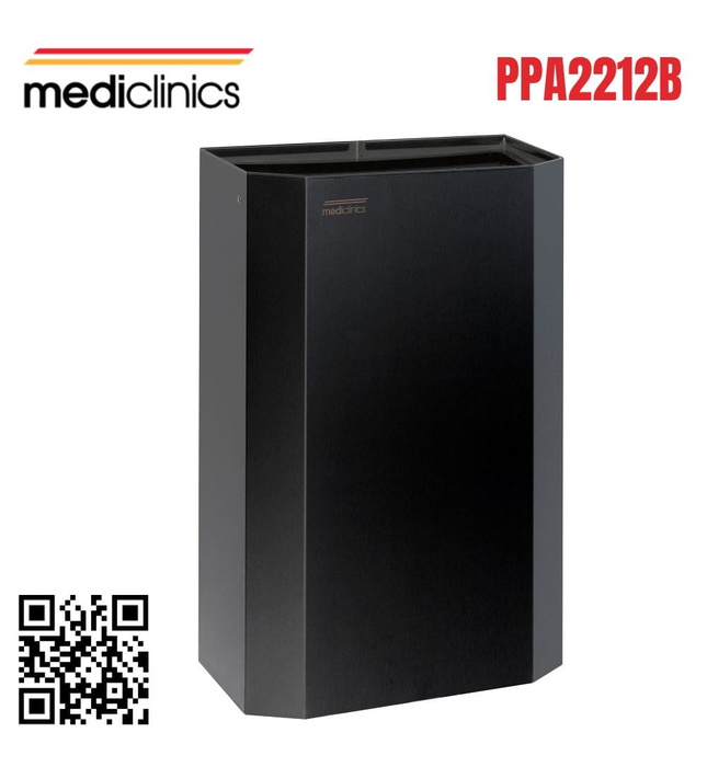 Thùng đựng rác dạng mở 12L Mediclinics PPA2212B