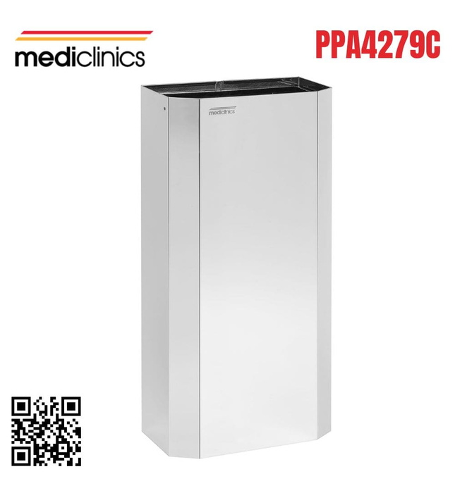 Thùng đựng rác dạng mở 6L Mediclinics PPA4279C