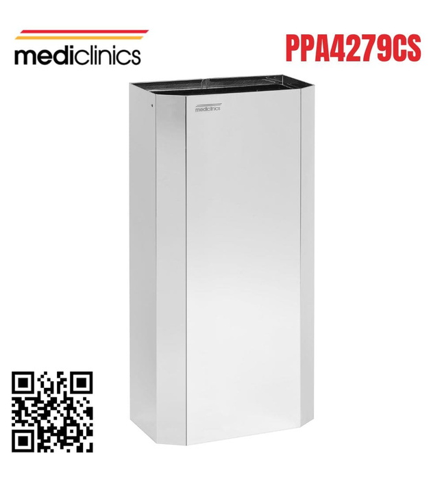 Thùng đựng rác dạng mở 6L Mediclinics PPA4279CS