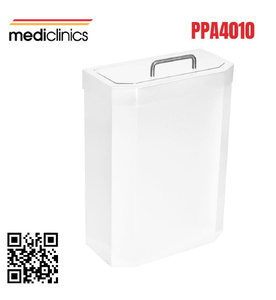 Thùng đựng rác nắp lật bằng tay 10L Mediclinics PPA4010