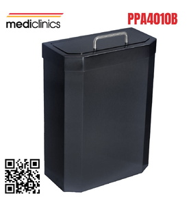 Thùng đựng rác nắp lật bằng tay 10L Mediclinics PPA4010B