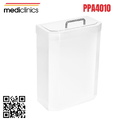 Thùng đựng rác nắp lật bằng tay 10L Mediclinics PPA4010