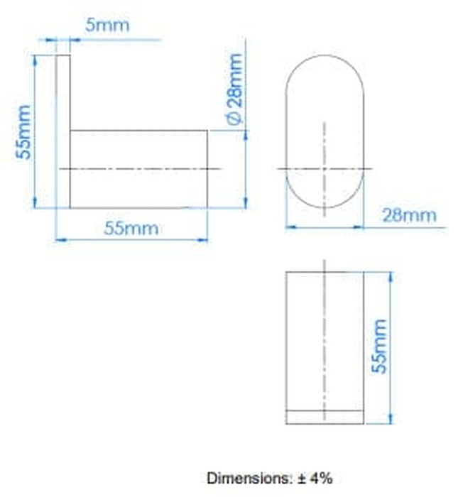 Móc treo áo đơn Mediclinics AI1318C