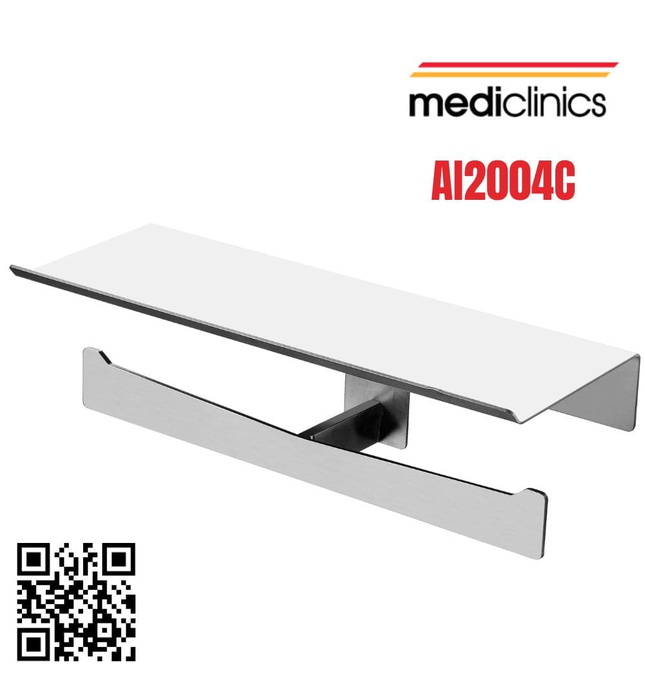 Giá đỡ cuộn giấy vệ sinh đôi Mediclinics AI2004C