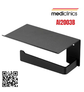 Giá đỡ cuộn giấy vệ sinh kèm kệ Mediclinics AI2003B