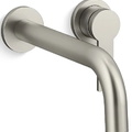 Vòi rửa mặt âm tường nóng lạnh đen Kallista P26613-00-BL