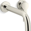 Vòi rửa mặt âm tường nóng lạnh đen Kallista P26613-00-BL