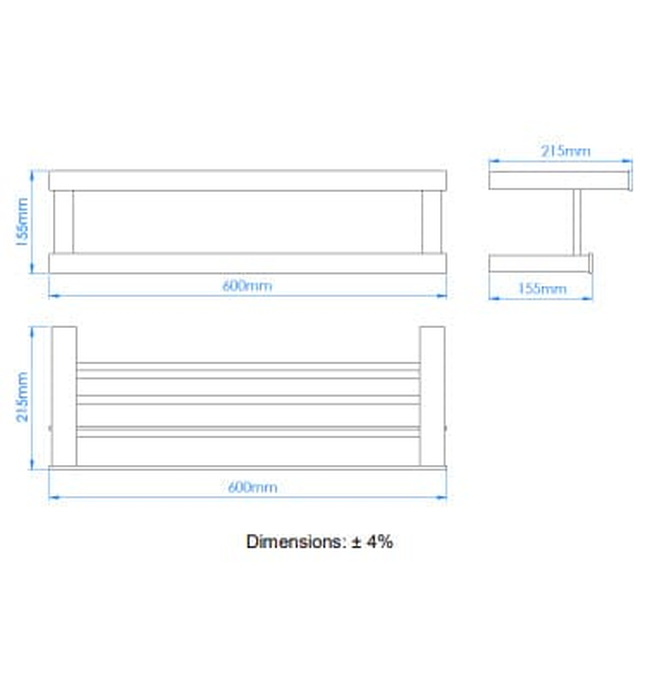 Giàn vắt khăn 2 tầng Mediclinics AI1423CS