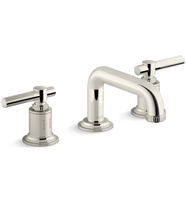 Vòi chậu rửa mặt 3 chân cổ thấp Bronze Kallista P21210-LV-BV