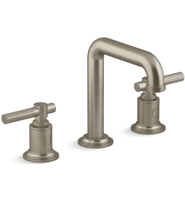 Vòi chậu rửa mặt 3 chân thân cao Chrome Kallista P21222-LV-CP