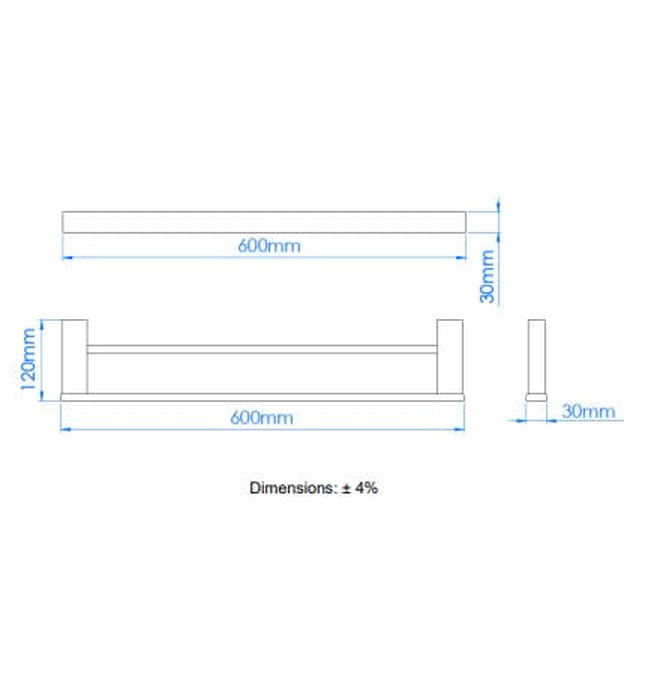 Thanh vắt khăn đôi Mediclinics AI1411C