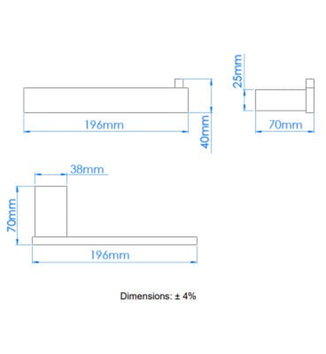 Giá đỡ cuộn giấy vệ sinh Mediclinics AI1421B