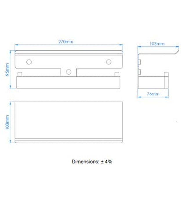 Giá đỡ cuộn giấy vệ sinh đôi kèm kệ Mediclinics AI2006C