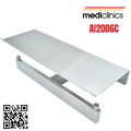 Giá đỡ cuộn giấy vệ sinh đôi kèm kệ Mediclinics AI2006C