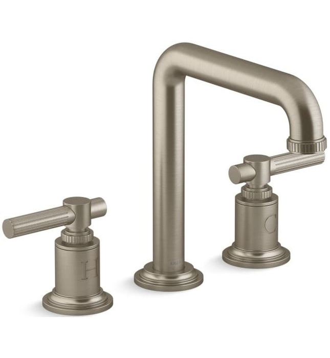 Vòi bồn tắm thân cao nóng lạnh Bronze Kallista P21247-LV-BV