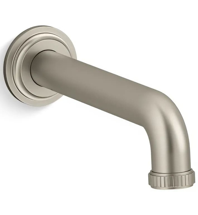 Vòi xả bồn tắm gắn tường vàng Kallista P21250-00-BAF