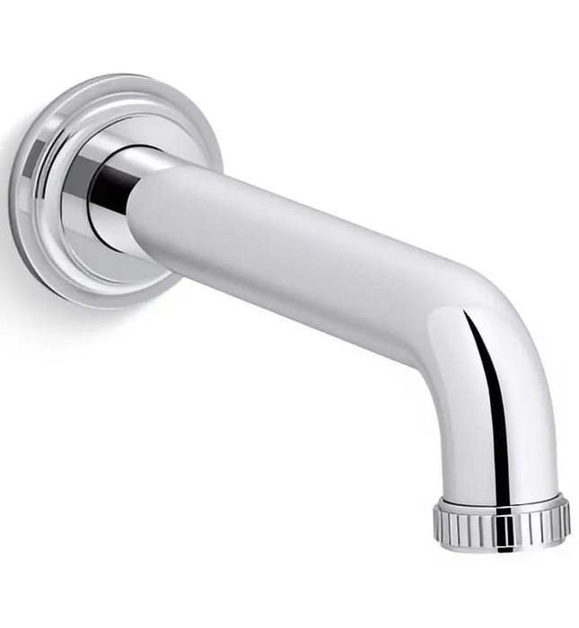 Vòi xả bồn tắm gắn tường vàng Kallista P21250-00-BAF