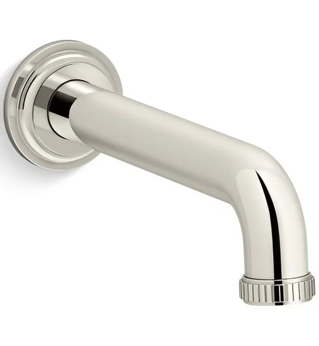 Vòi xả bồn tắm gắn tường vàng Kallista P21250-00-BAF