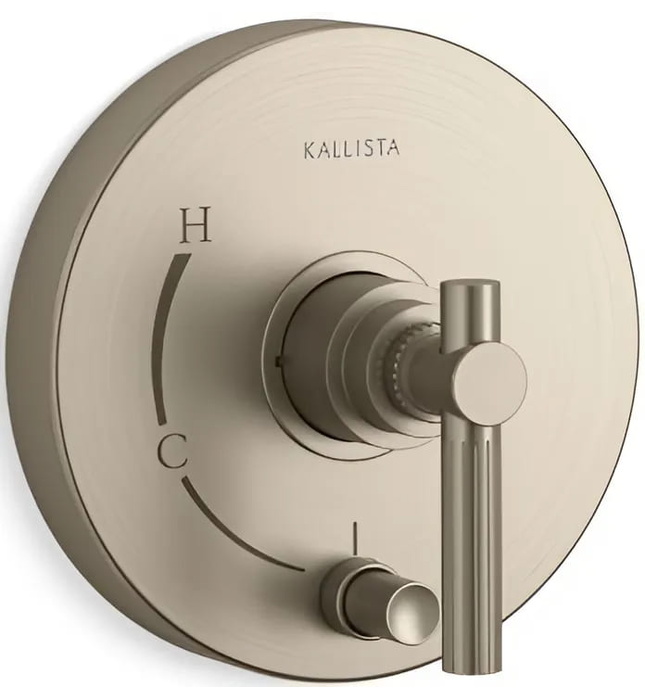 Mặt nạ điều khiển đơn và chuyển hướng Nickel Kallista P21376-LV-SN