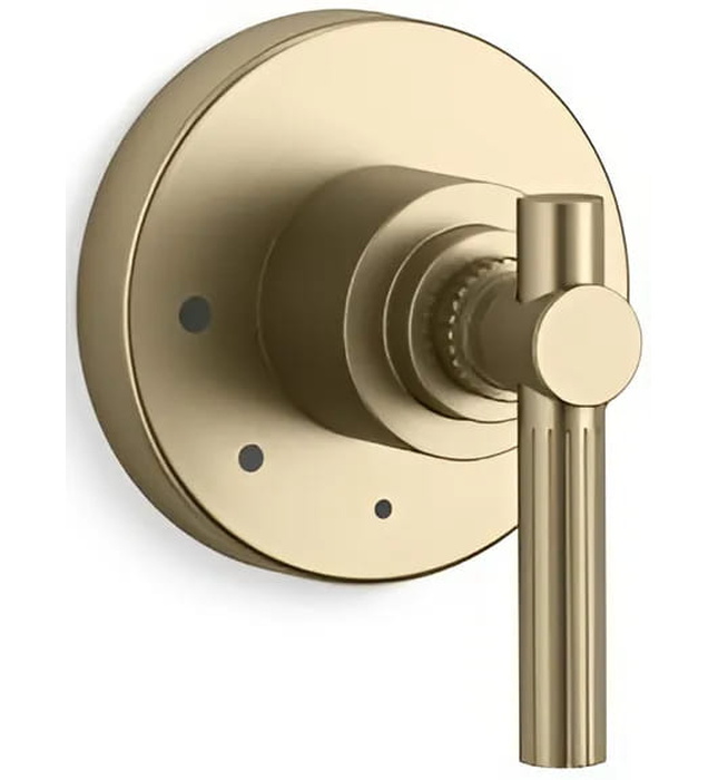 Mặt nạ điều khiển âm lượng sen tắm vàng Kallista P21384-LV-BAF