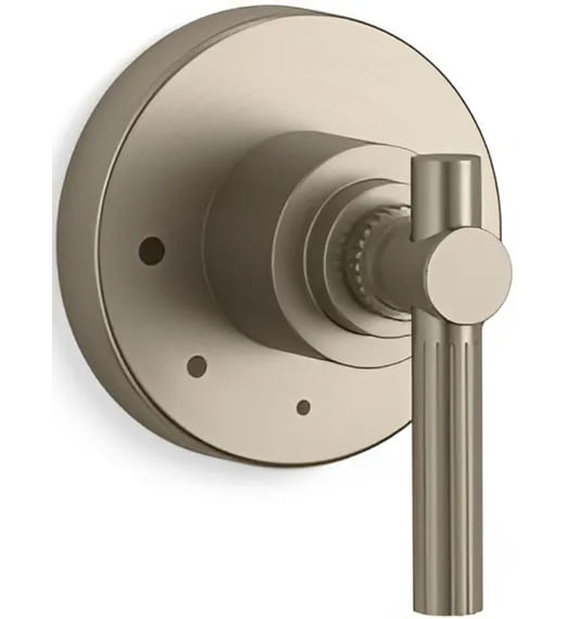 Mặt nạ điều khiển âm lượng sen tắm Nickel Kallista P21384-LV-BN