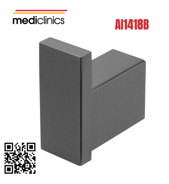 Móc treo áo gắn tường Tây Ban Nha Mediclinics AI1418B