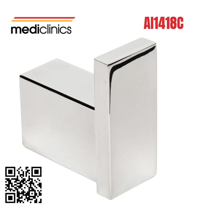 Móc treo áo gắn tường Tây Ban Nha Mediclinics AI1418C