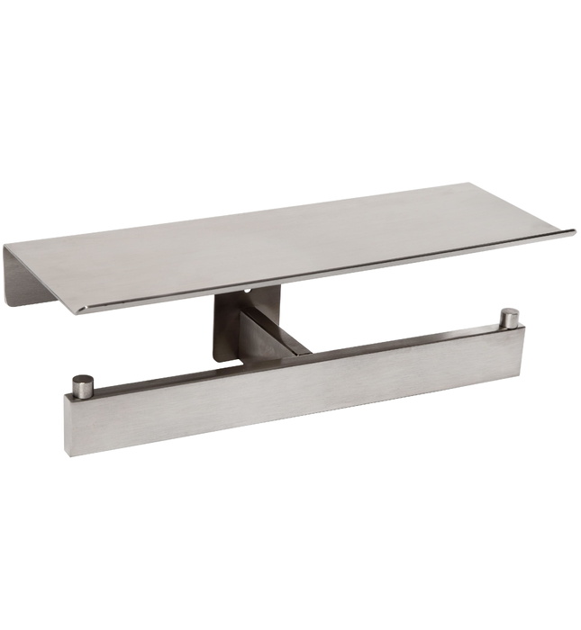 Giá đỡ cuộn giấy vệ sinh đôi kèm kệ Mediclinics AI2006CS