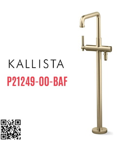Vòi bồn tắm gắn sàn 1 lỗ nóng lạnh vàng Kallista P21249-00-BAF