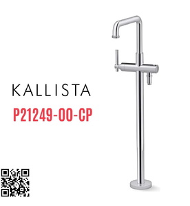 Vòi bồn tắm gắn sàn 1 lỗ nóng lạnh Chrome Kallista P21249-00-CP