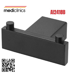 Móc treo áo gắn tường đôi Tây Ban Nha Mediclinics AI2418B