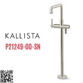 Vòi bồn tắm gắn sàn 1 lỗ nóng lạnh Nickel Kallista P21249-00-SN