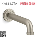 Vòi xả bồn tắm gắn tường Nickel Kallista P21250-00-BN