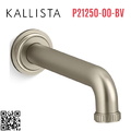 Vòi xả bồn tắm gắn tường Bronze Kallista P21250-00-BV