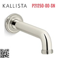 Vòi xả bồn tắm gắn tường Nickel Kallista P21250-00-SN