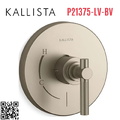 Mặt nạ điều khiển đơn sen tắm âm tường Bronze Kallista P21375-LV-BV