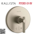 Mặt nạ điều chỉnh nhiệt độ sen tắm Bronze Kallista P21383-LV-BV