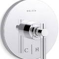 Mặt nạ điều chỉnh nhiệt độ sen tắm Chrome Kallista P21383-LV-CP