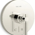 Mặt nạ điều chỉnh nhiệt độ sen tắm Chrome Kallista P21383-LV-CP